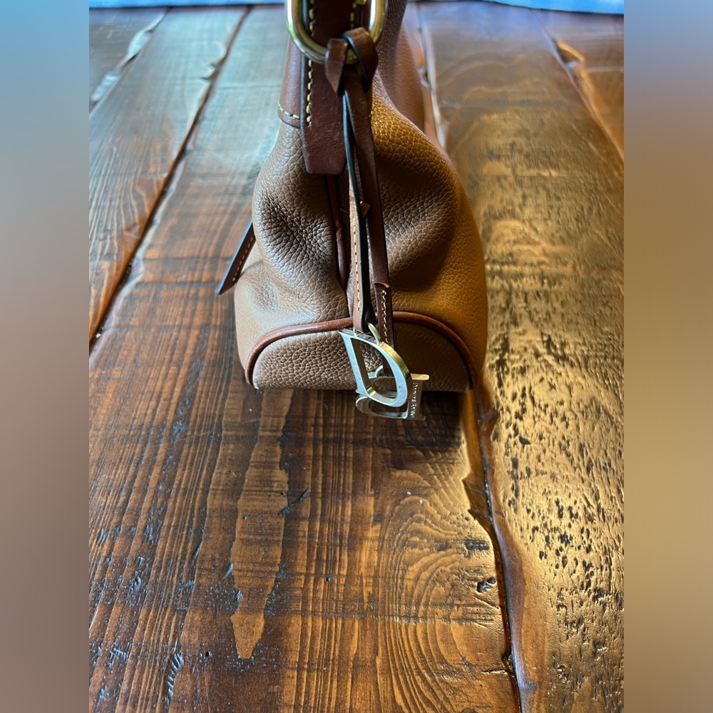 Rooney & Bourke Brown Leather Shoulder Bag *Broken Strap* - Picture 4 of 10